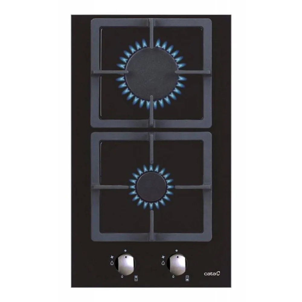Cata Beépíthető domino gázfőzőlap SCI-3002 BK Inox