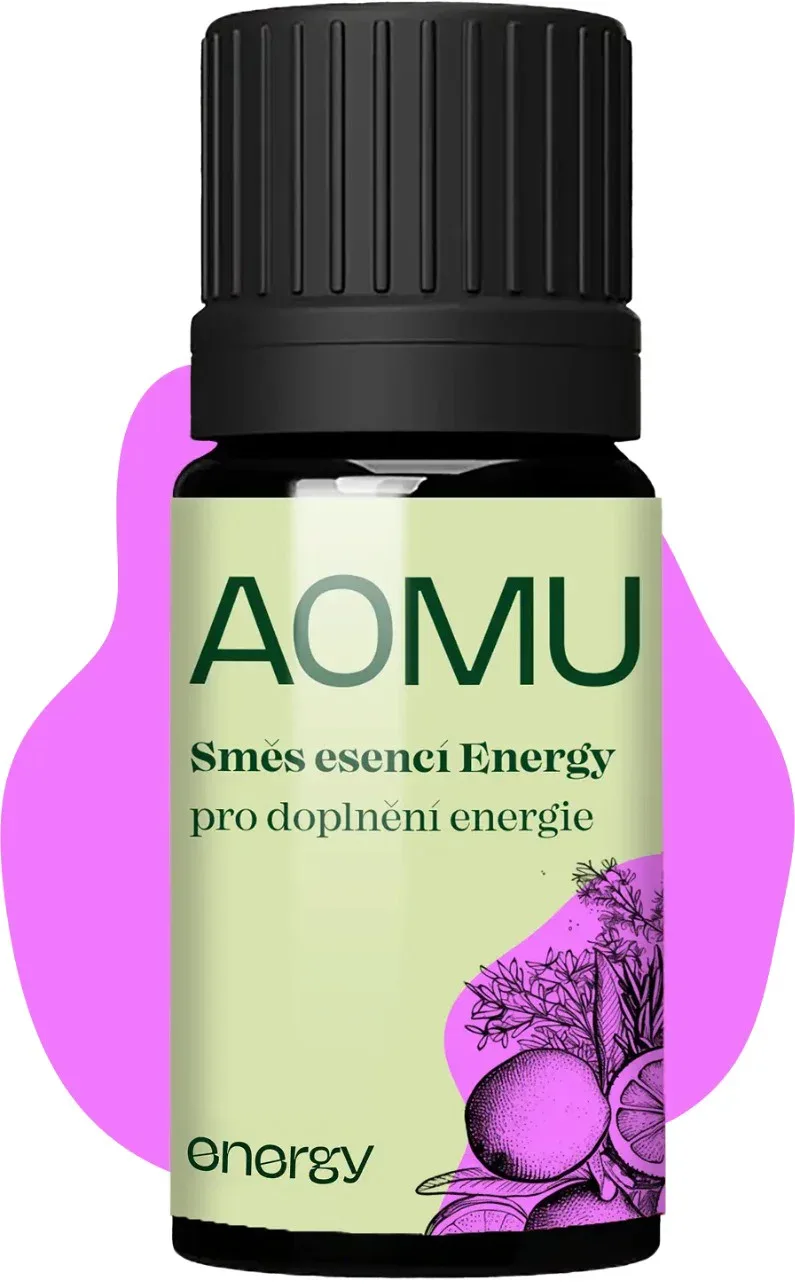 AOMU Energy - illóolajkeverék a több energiáért 5 ml