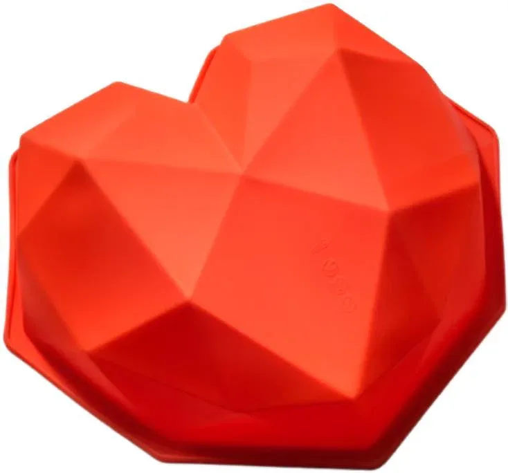 ALUM Szív alakú 3D szilikon sütőforma
