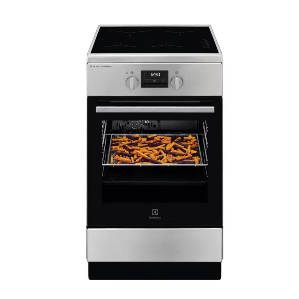 Electrolux LKI564267X szabadonálló kombinált SteamBake indukciós tűzhely