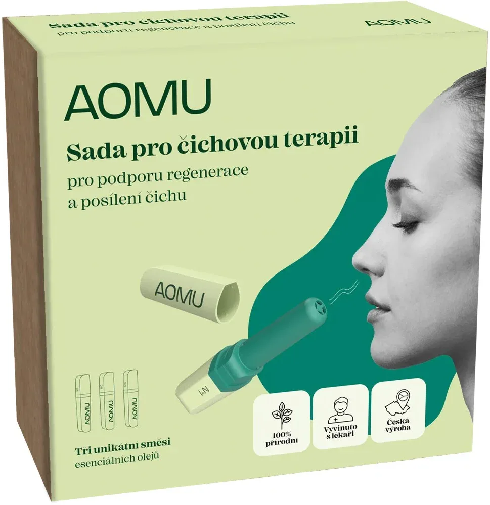 AOMU illatterápia - három inhalációs stift készlet a szaglás erősítésére