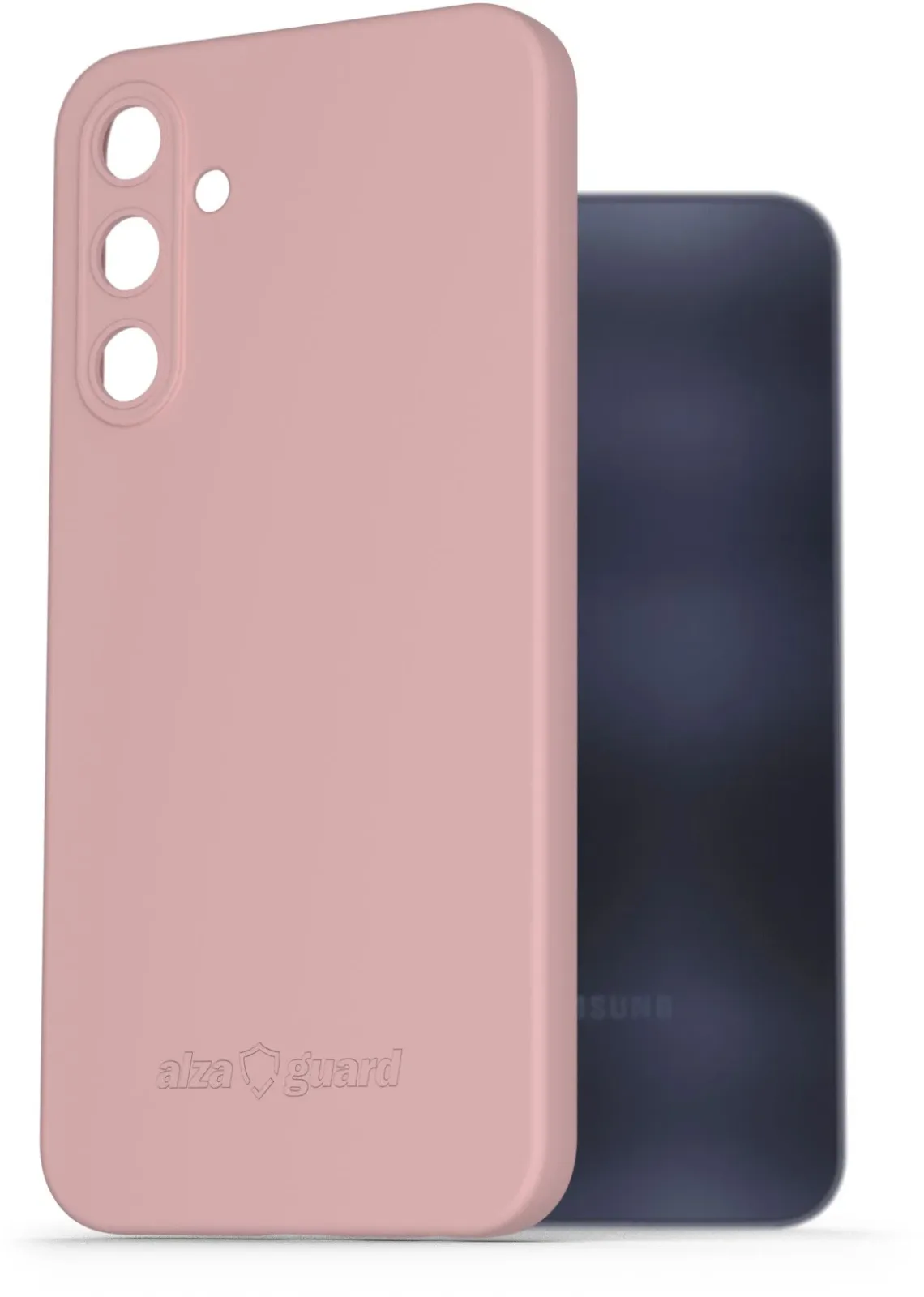 AlzaGuard Matte Samsung Galaxy A25 5G rózsaszín TPU tok