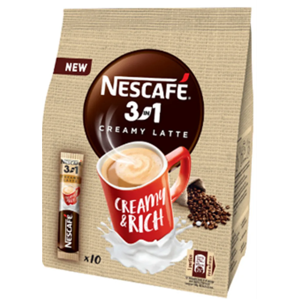 Nescafé 3in1 Creamy Latte 10x15g