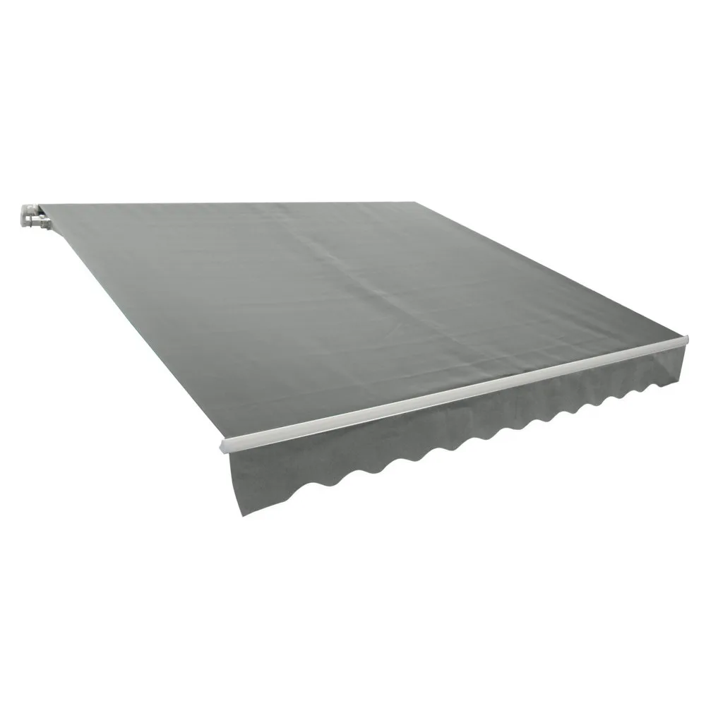 Rojaplast P4512 falra szerelhető napellenző - szürke - 2,95 x 2 m