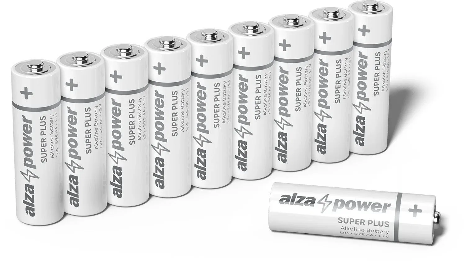 AlzaPower Super Plus Alkaline LR6 (AA) 10db ökocsomagban