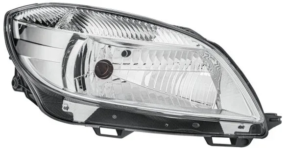 HELLA ŠKODA FABIA 10- első fényszóró, H4 (elektromos állítás, gyári), jobb