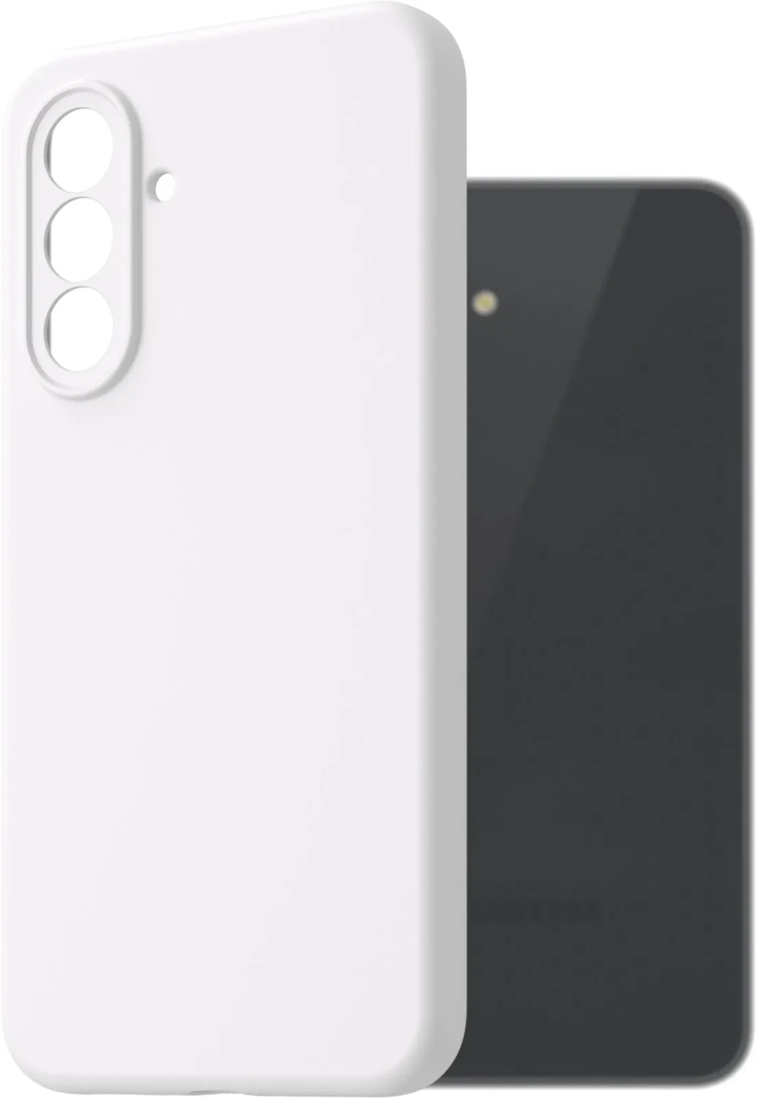 AlzaGuard Premium Silicone Case Samsung Galaxy A36 fehér tok