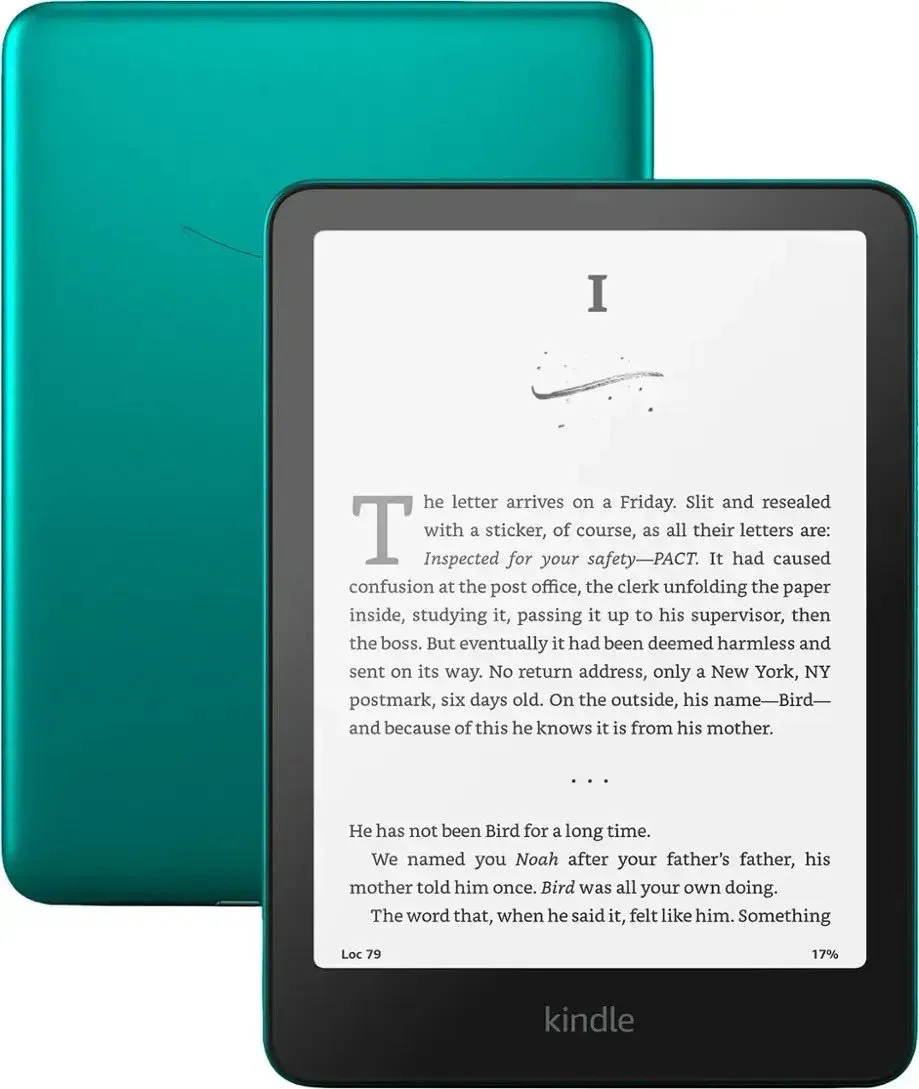 Amazon Kindle Paperwhite 2024 32GB Signature Edition (reklám nélkül) Metallic Jade