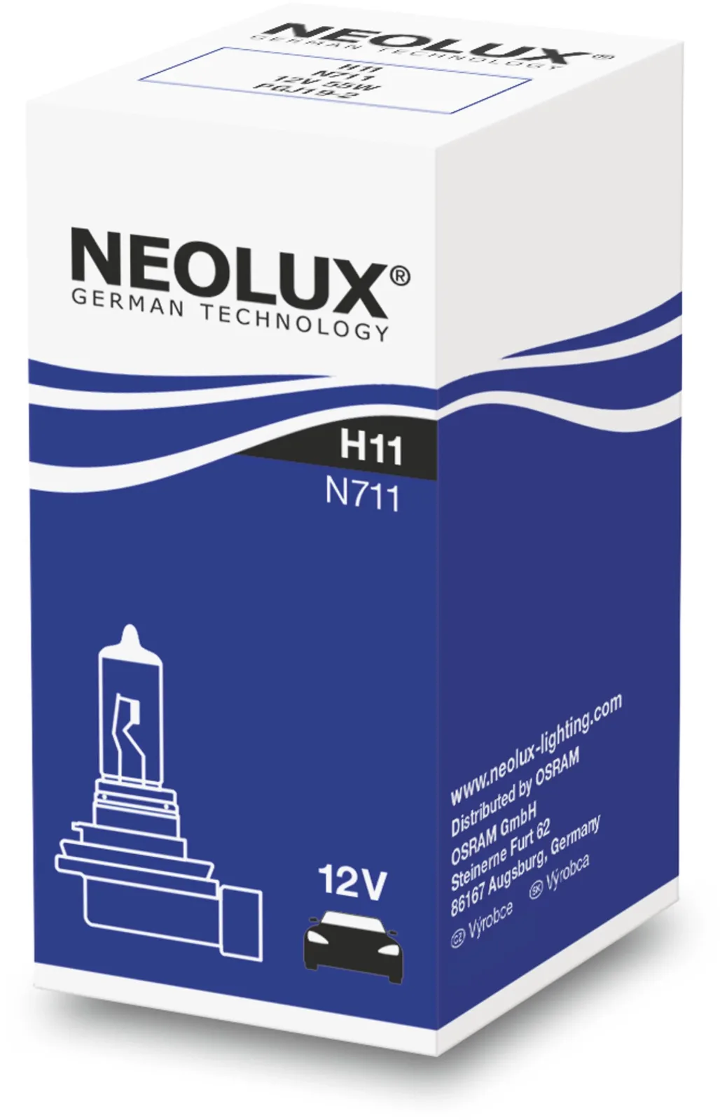 NEOLUX H11 Standard,12V, 55W