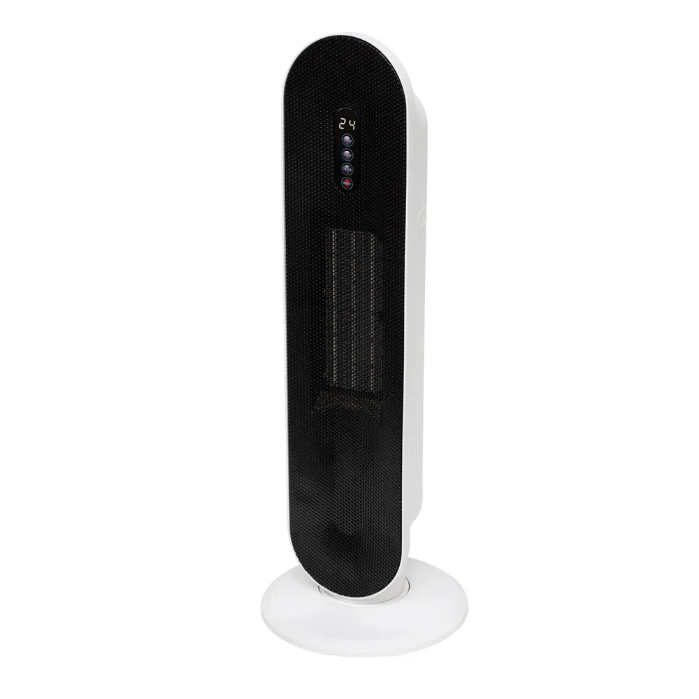 Home FK 54 álló elektromos smart kerámia fűtőtest, 1400W/2000W, oszcillálás, elektronikus termosztát, távirányító, fehér