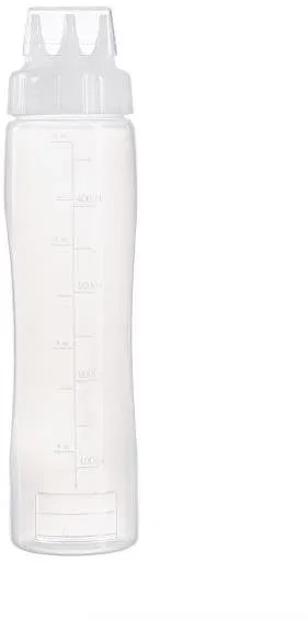 Araven Háromfejű adagoló flakon, 0,5 l, átlátszó