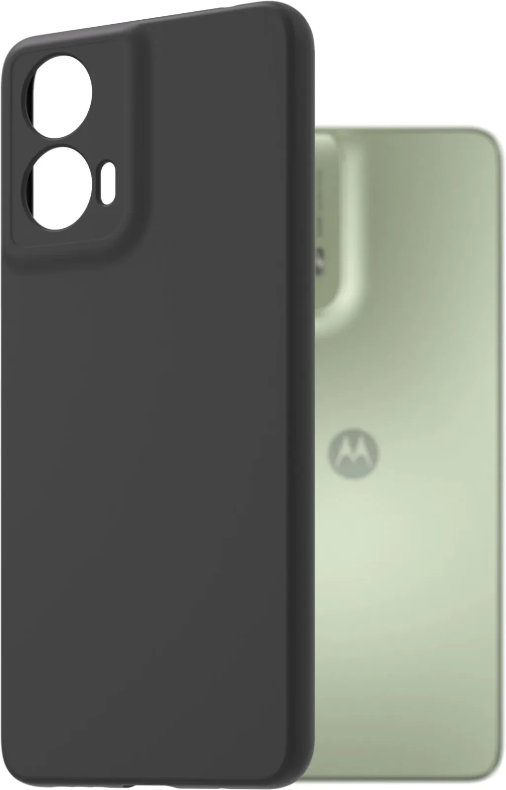 AlzaGuard Matte TPU Motorola Moto G24 fekete tok