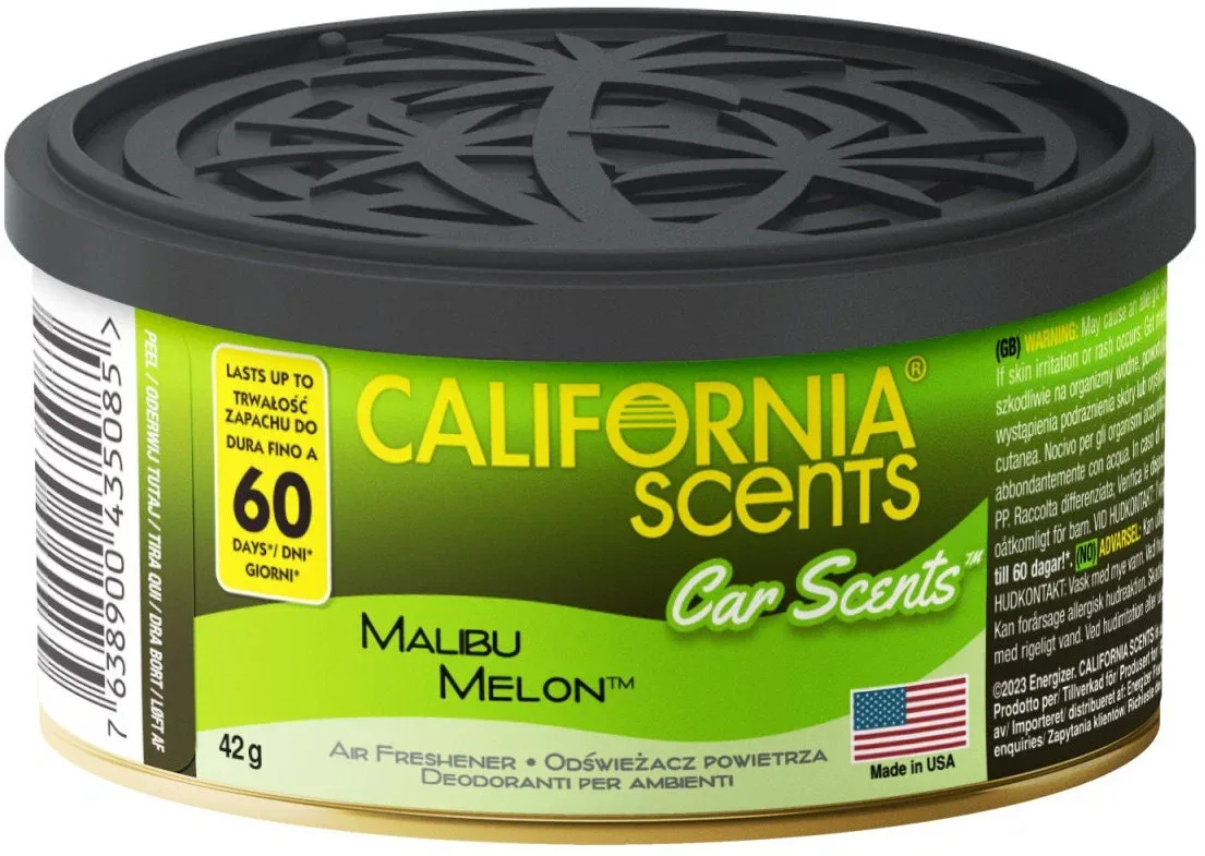 California Scents, Car Scents Malibu Melon illat