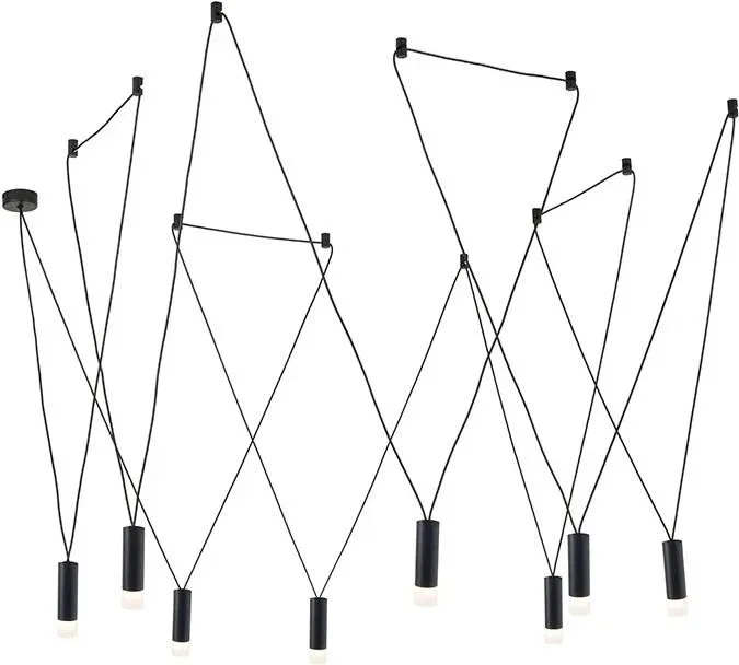 ACA DECOR Teres függőlámpa, max 8 × 5 W/G9/230 V/IP20