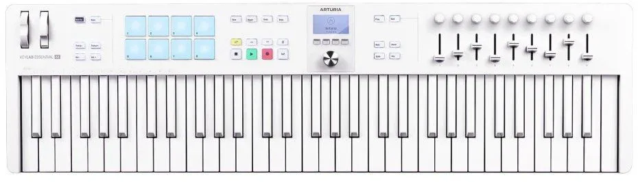Arturia KeyLab Essential 61 mk3 Alpine White