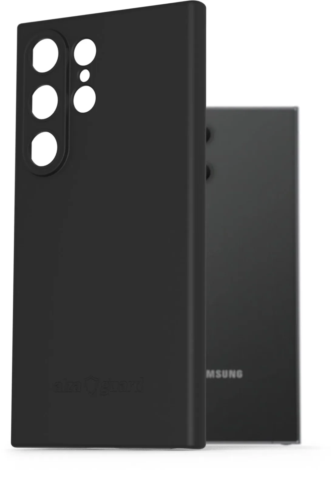AlzaGuard Matte Samsung Galaxy S24 Ultra fekete TPU tok