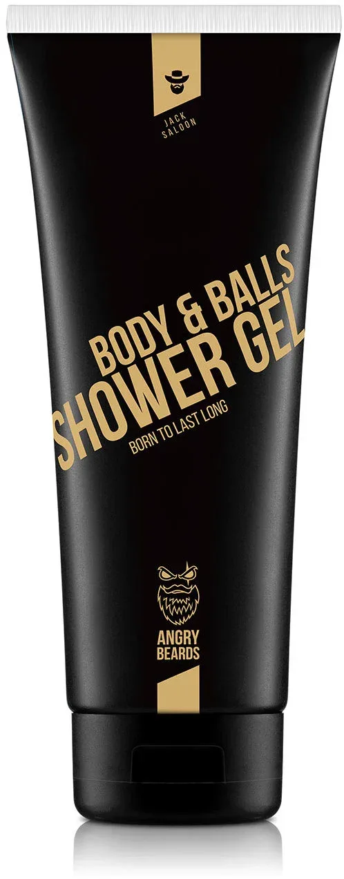 ANGRY BEARDS Body and Balls Jack Saloon 230 ml