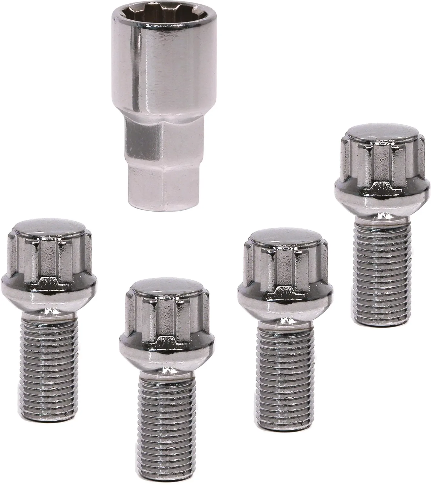Carpoint Lopásgátló kerékcsavarok M14x1,5mm Conical