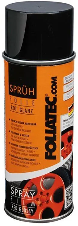FOLIATEC Spray, fényes piros 2x 400 ml