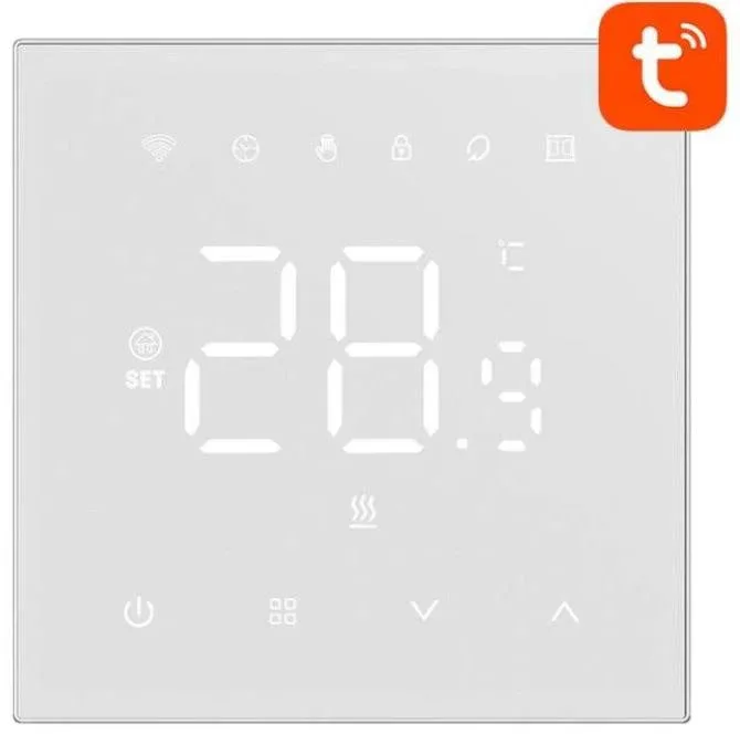 AVATTO WT410 16A Electric Heating Matter over WiFi Thermostat White