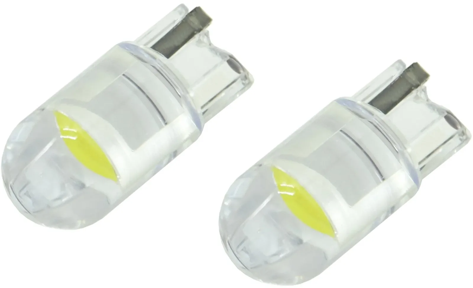 Compass LED izzó, 1LED COB, 12 V, T10, fehér, 2 db