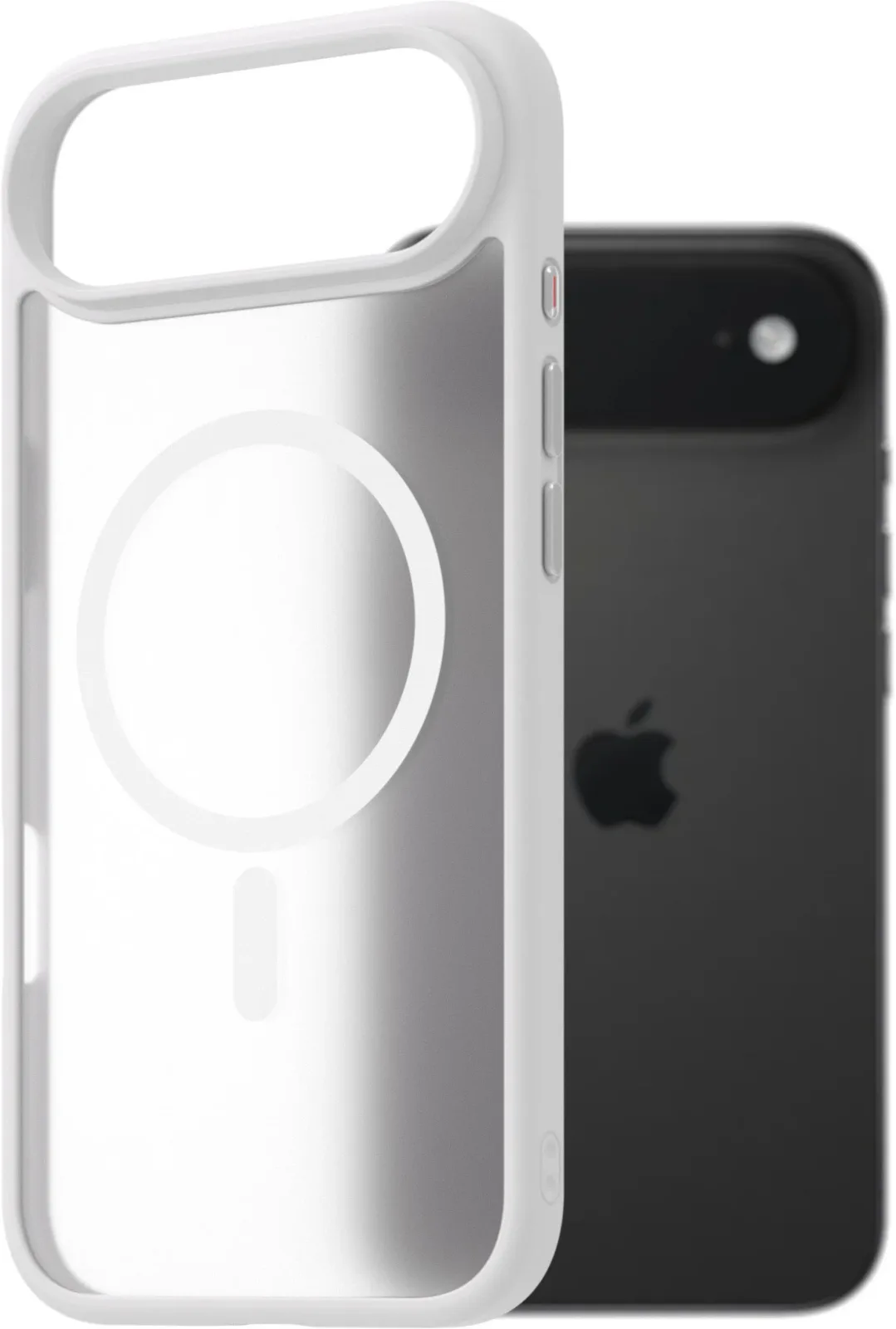 AlzaGuard Matte iPhone Air fehér MagSafe tok