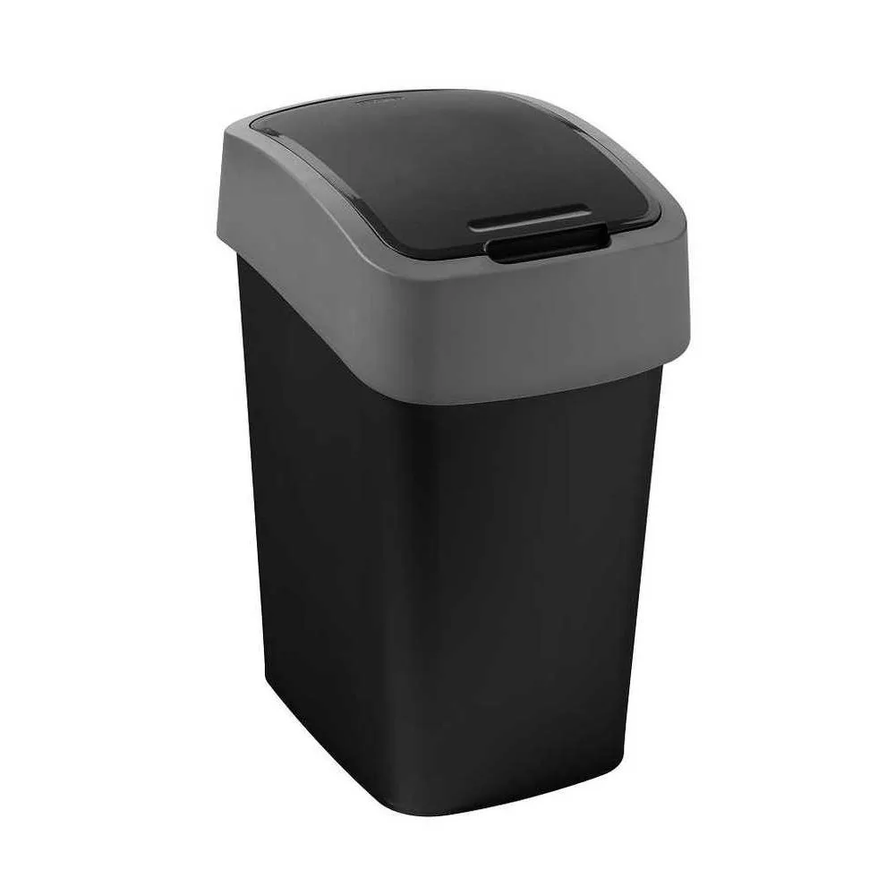 Curver Flipbin Hulladék tároló 9L - fekete