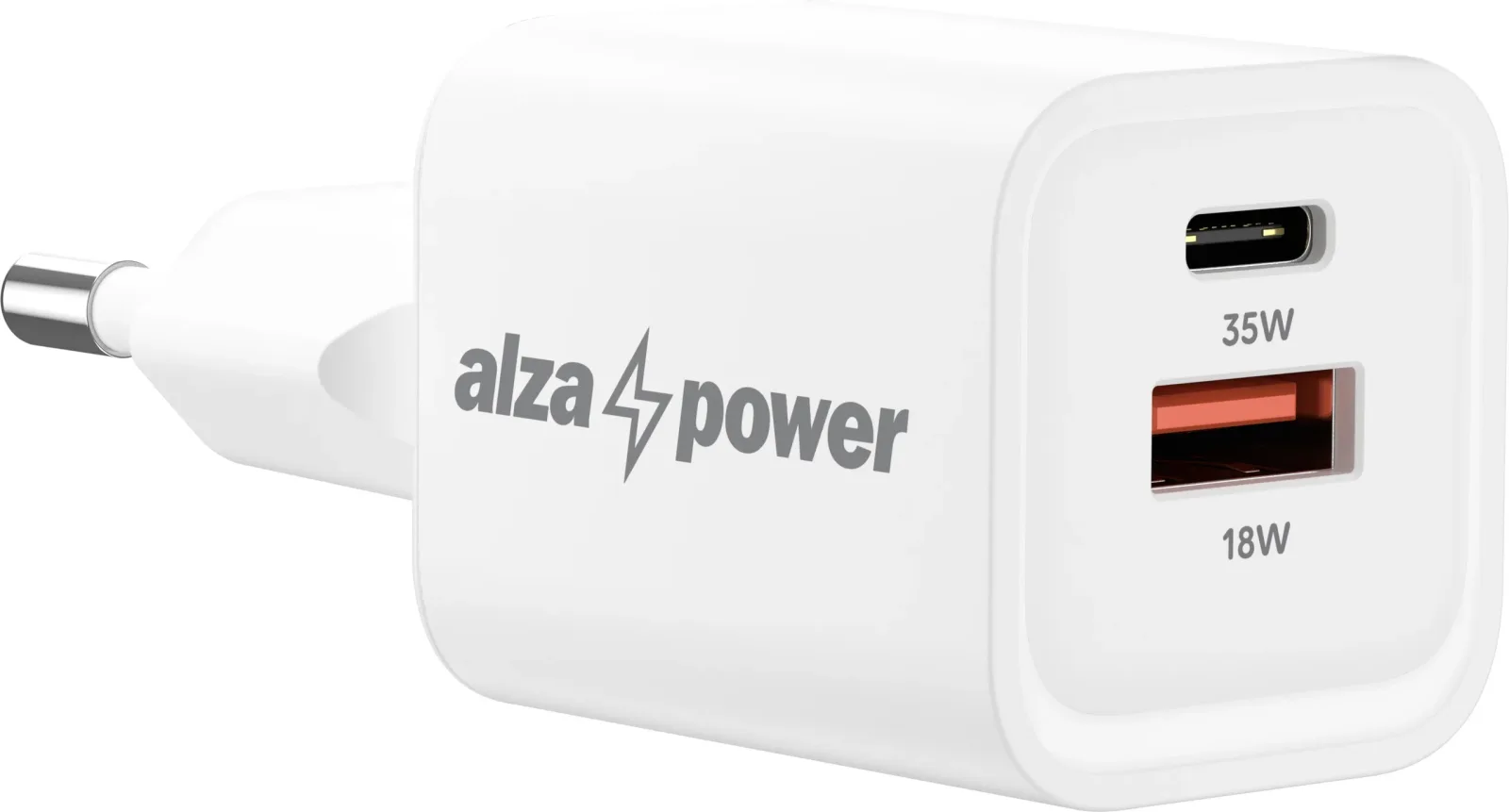 AlzaPower G400CA Fast Charge 35W - fehér