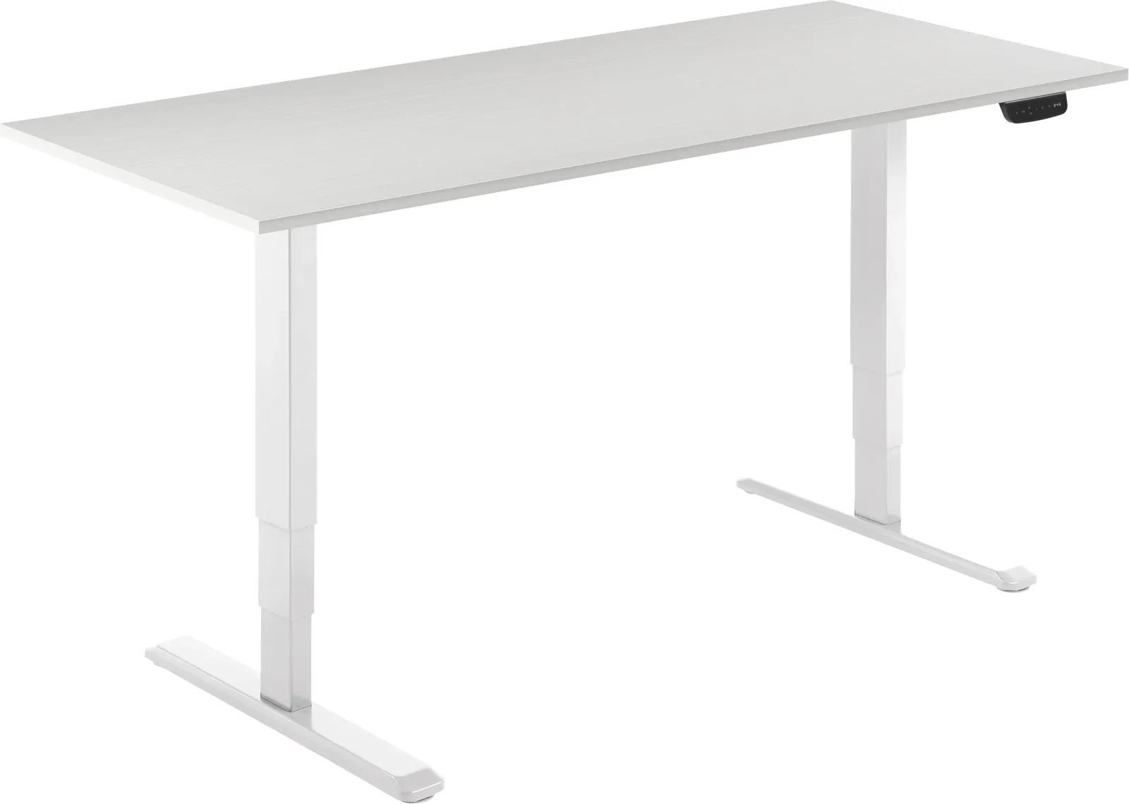 AlzaErgo Table ET1 NewGen fehér + TTE-01 140x80 cm fehér tölgy asztallap