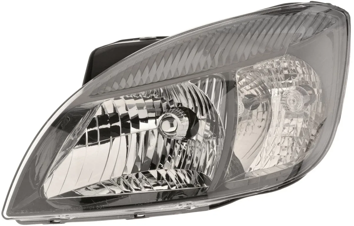 ACI KIA RIO 05-11 Bal első fényszóró, H4 (elektromos vezérlés + motor), fekete keret