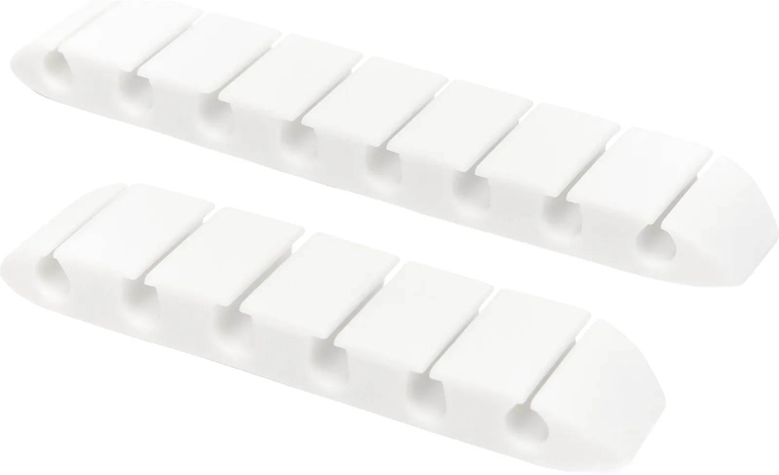 AlzaPower Long Cable Clips 2 pcs fehér