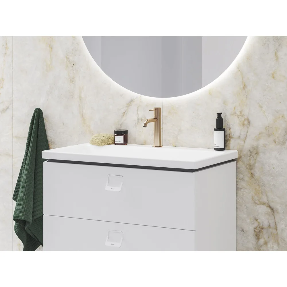 RAVAK X070347 Espirit álló mosdócsaptelep 190 mm leeresztő nélkül ES 012.60RGB, rose gold