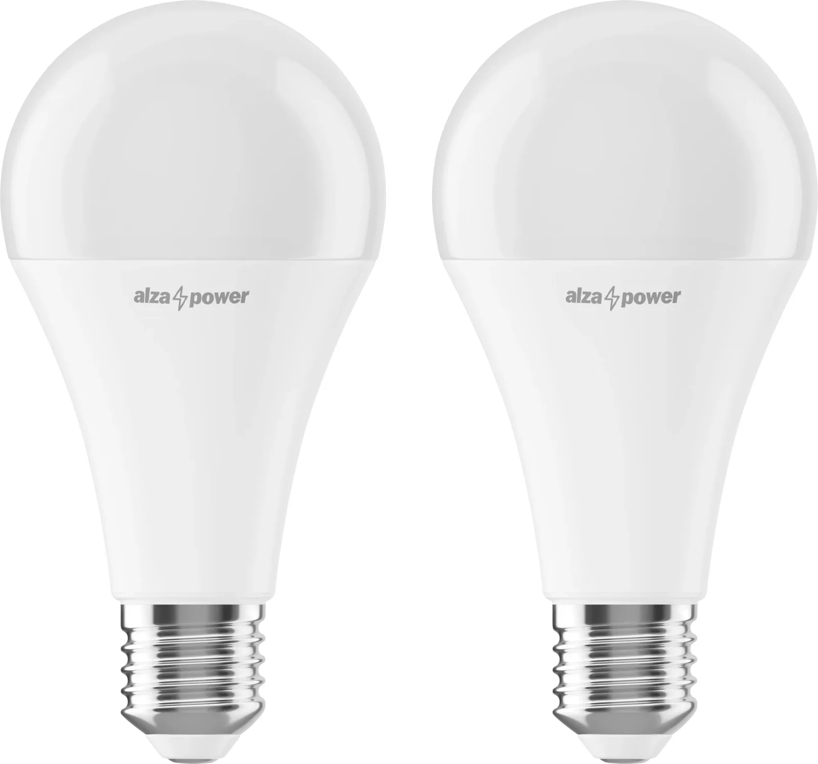 AlzaPower LED 18-115W, E27, 2700K, set, 2db