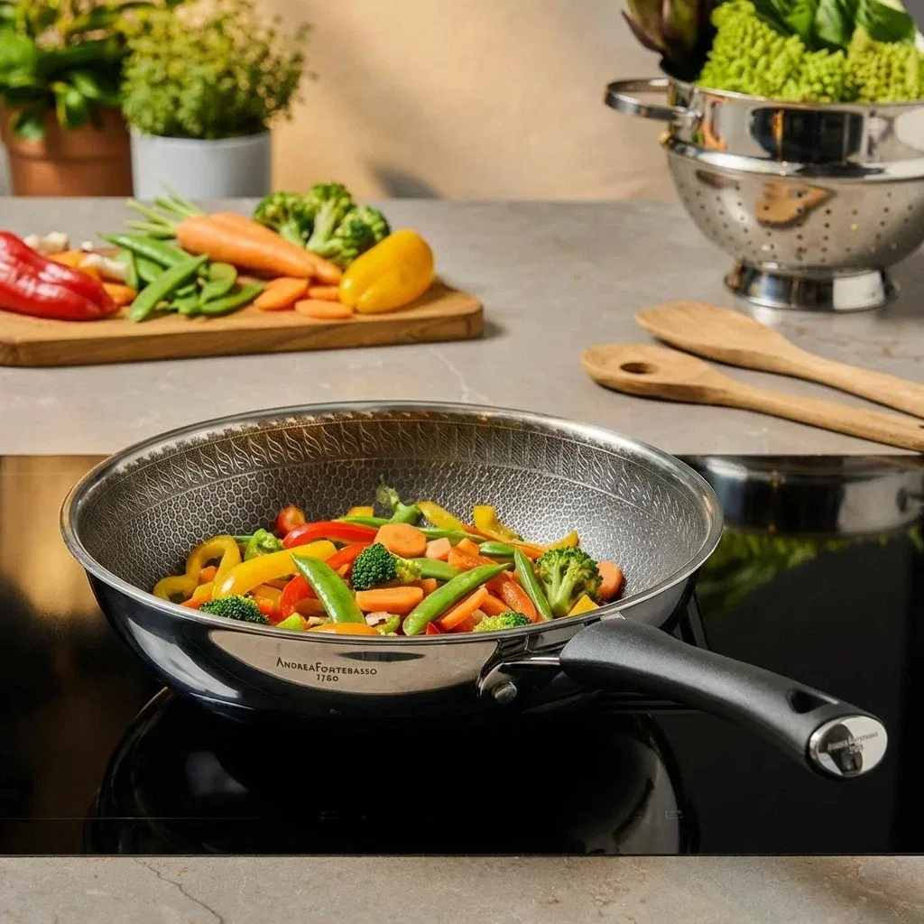 Andrea Fontebasso STEEL Wok 28 cm