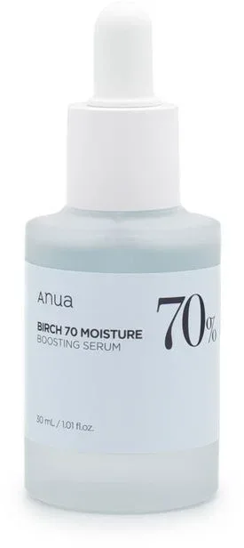 ANUA Birch 70% Moisture Boosting Serum Szérum nyírfakivonattal, 30 ml