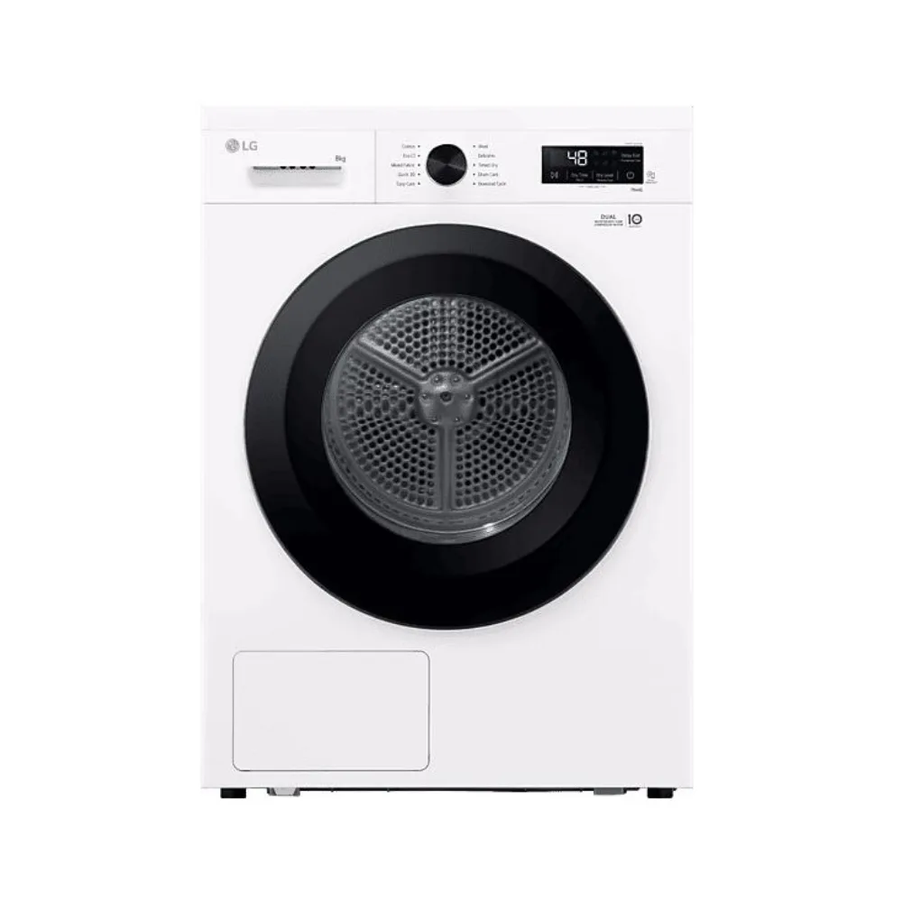 LG RH90V5AV6N Hőszivattyús szárítógép, Automatikus kondenzátortisztítás és ThinQ™ WiFi funkció