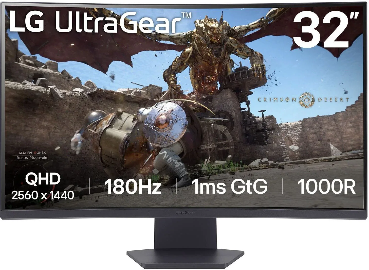 32" LG 32GS60QC-B