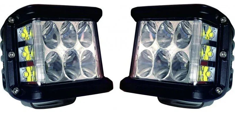 VAPOL LED munkalámpa szett, 2× 2800 lm, 6× LED, 2 db