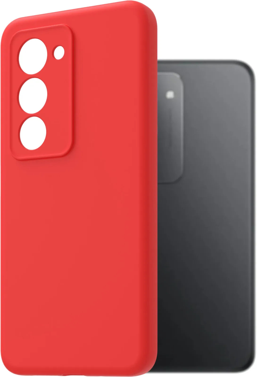 AlzaGuard Matte TPU Case Xiaomi Redmi 15 piros tok