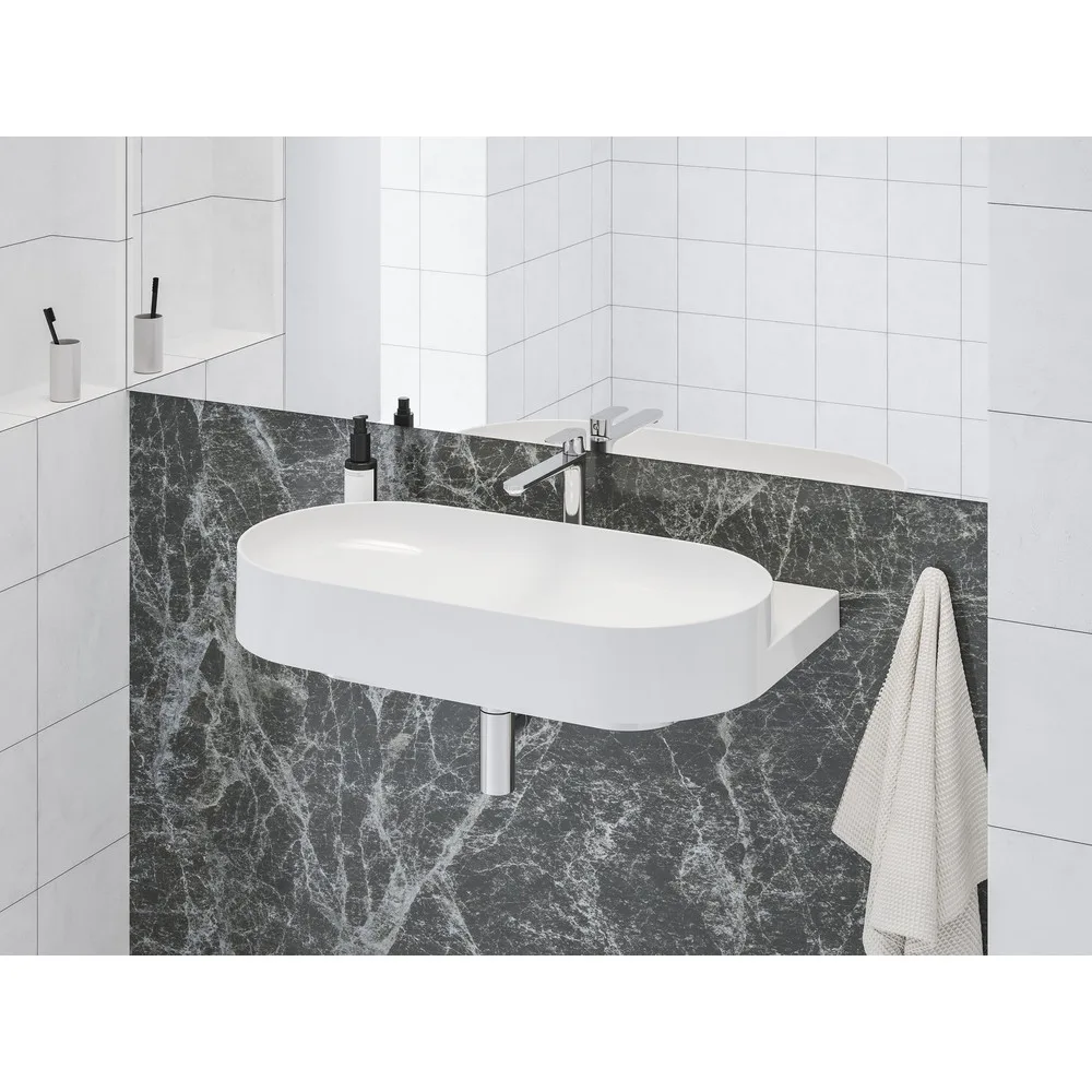 RAVAK X070414 Eleganta álló mosdócsaptelep BeCool 220 mm leeresztő nélkül EL 014.01CR, Chrome