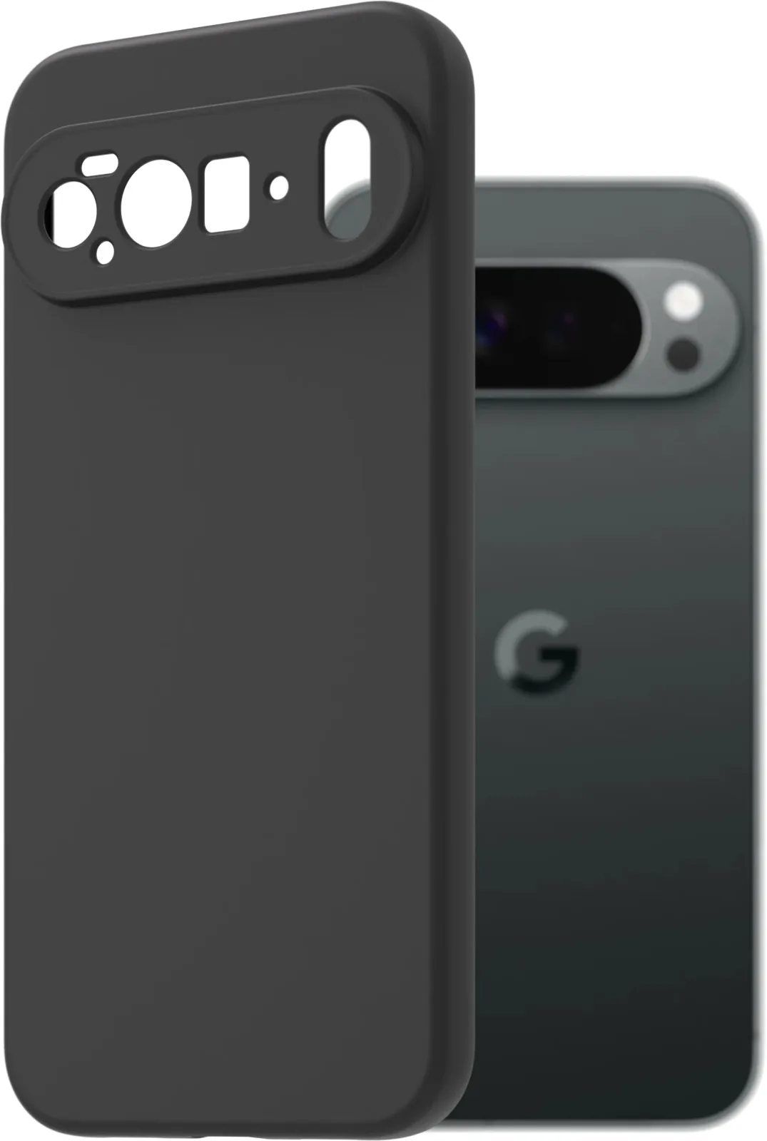 AlzaGuard Matte TPU Case Google Pixel 10 Pro XL fekete tok