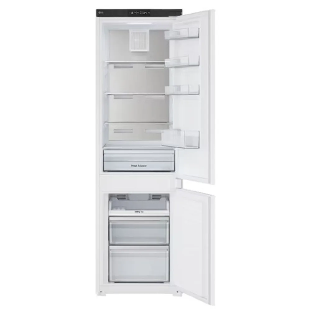 LG GTFN256SET Beépíthető alulfagyasztós hűtőszekrény, Total No Frost, 233L kapacitás
