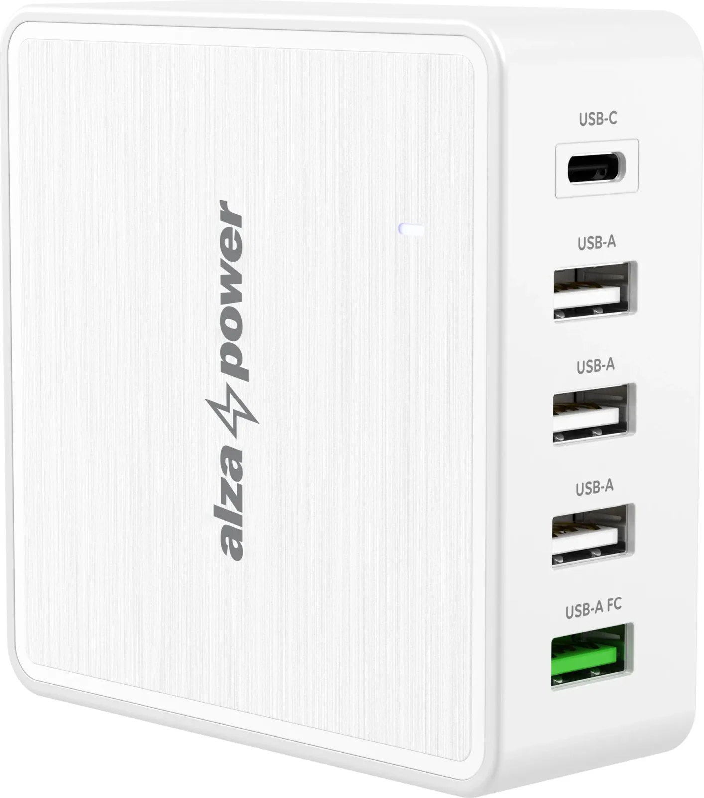 AlzaPower M100 Multi Charge Power Delivery 60 W, fehér