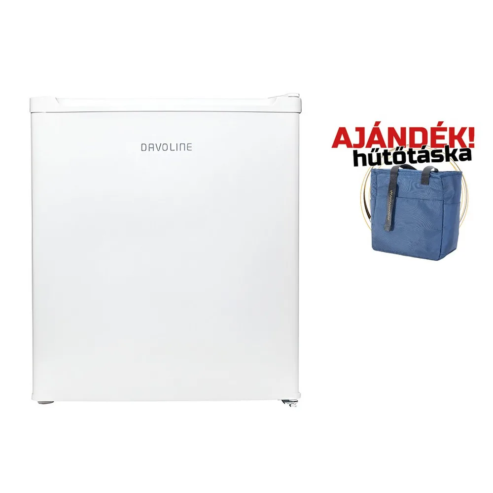 DAVOLINE - Hűtőszekrény MBD-51 W ΝΕ + Ajándék hűtőtáska