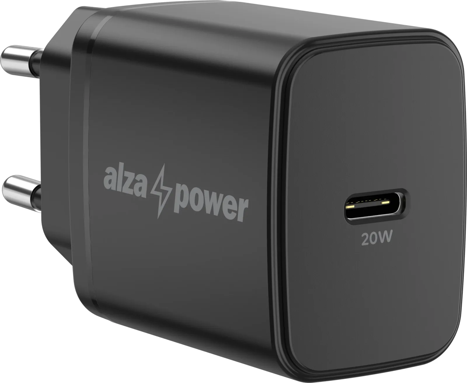 AlzaPower A110 Fast Charge 20W - fekete