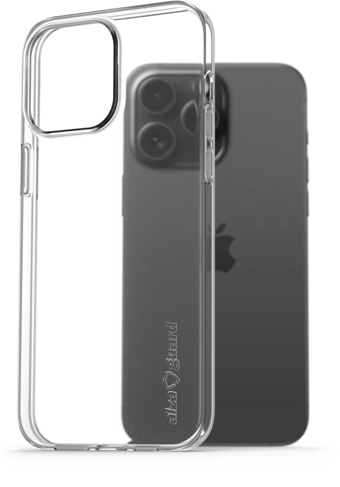 AlzaGuard Crystal Clear iPhone 15 Pro Max TPU tok