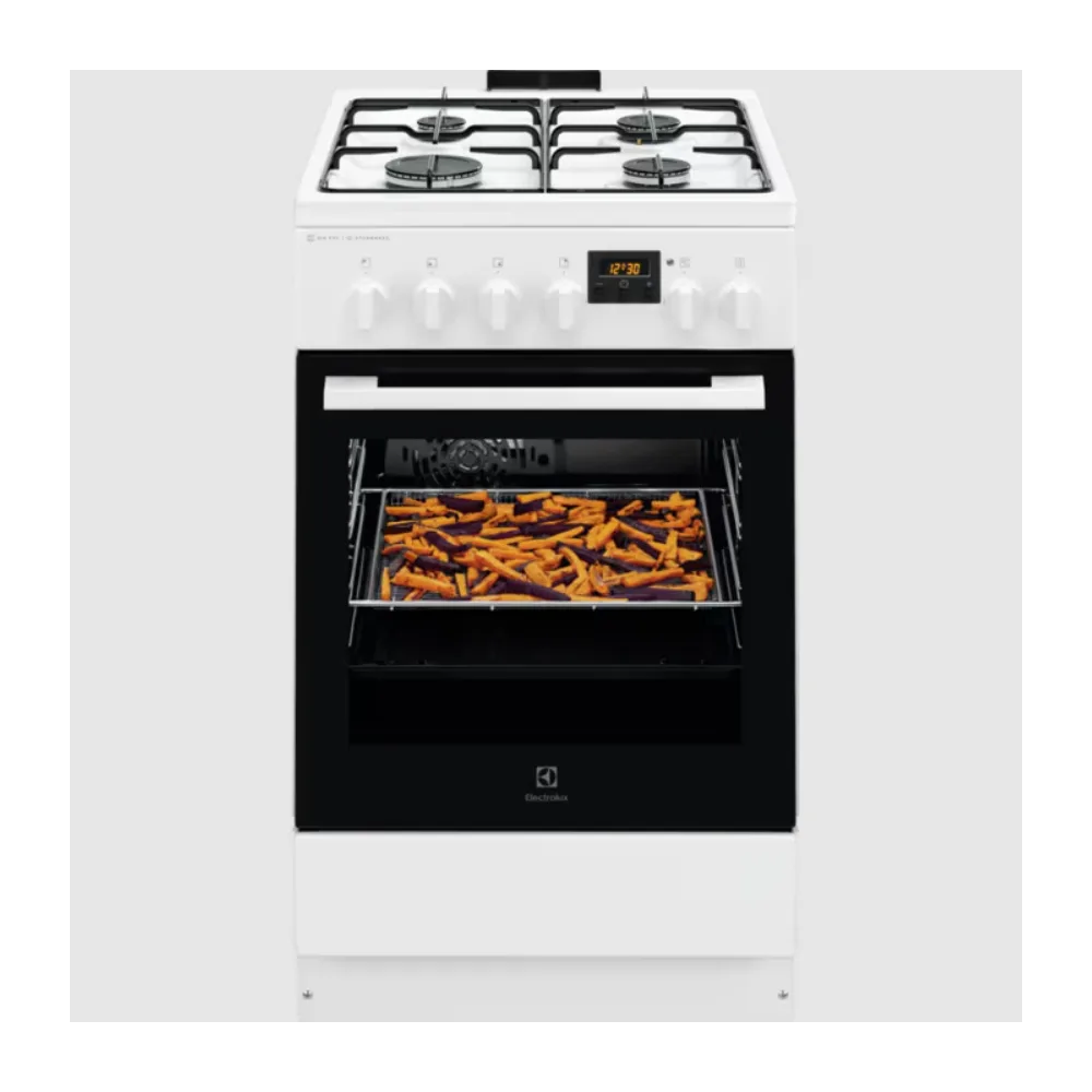 Electrolux LKK560232W Kombi tűzhely, SteamBake 50 cm