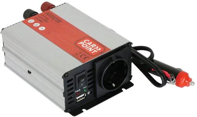 CARPOINT Feszültségátalakító, 12 V / 230 V, 150 W