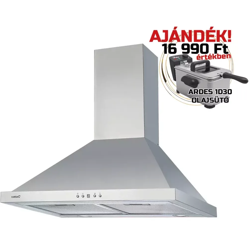 CATA - Páraelszívó Beta PRO 6000 X + ajándék fritőz