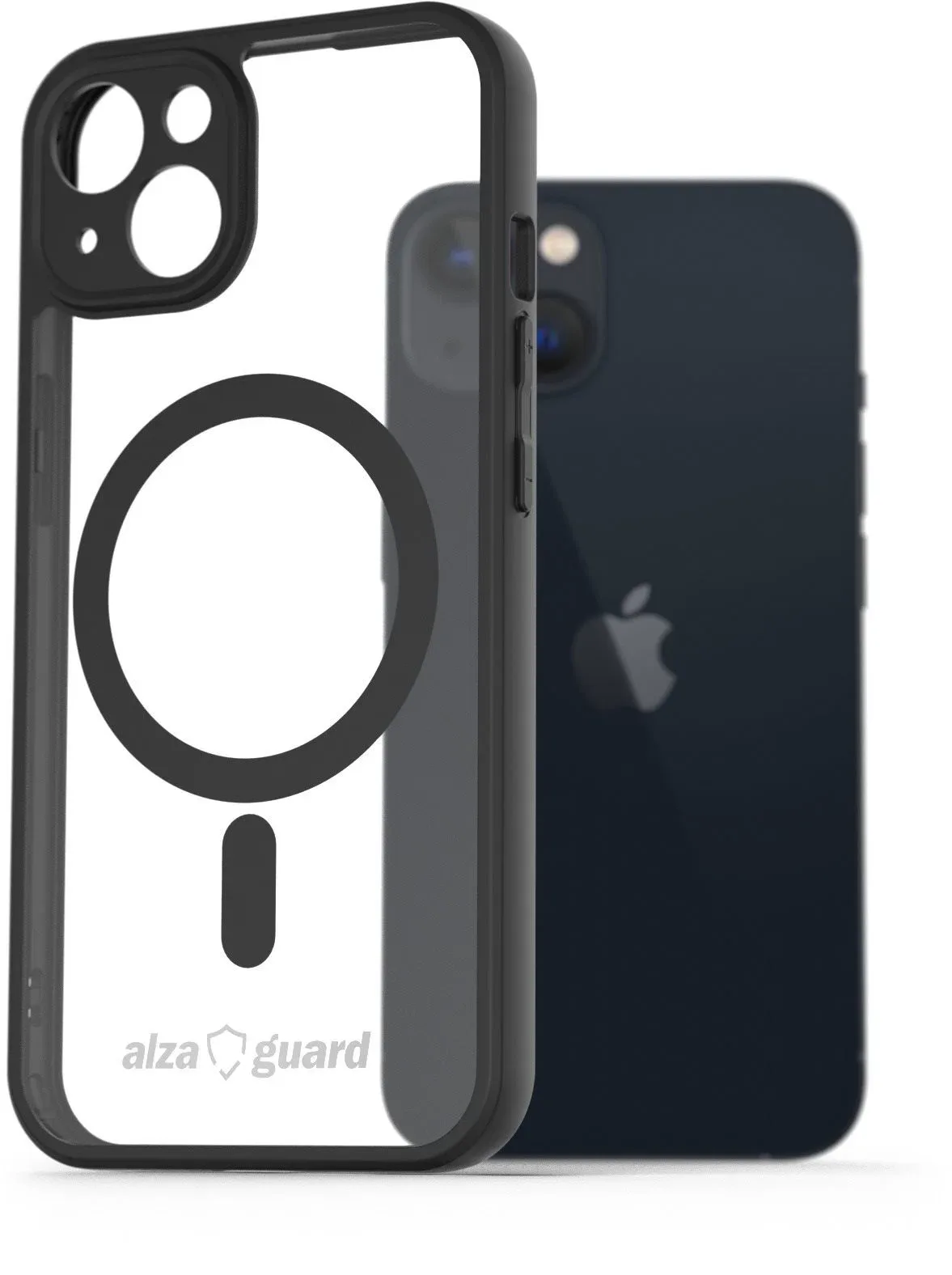 AlzaGuard iPhone 13 Compatible with Magsafe TPU átlátszó tok